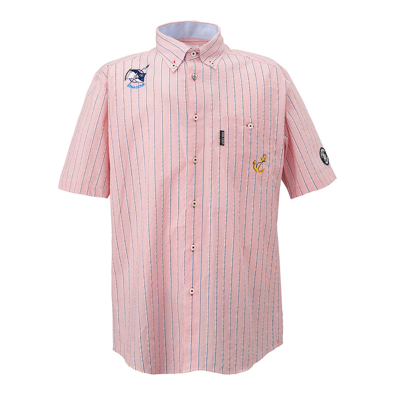 Short -sleeved button down shirt 22114520