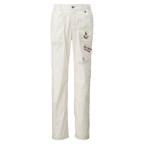 【新品タグ付き】シナコバ　白パンツ　サイズ88