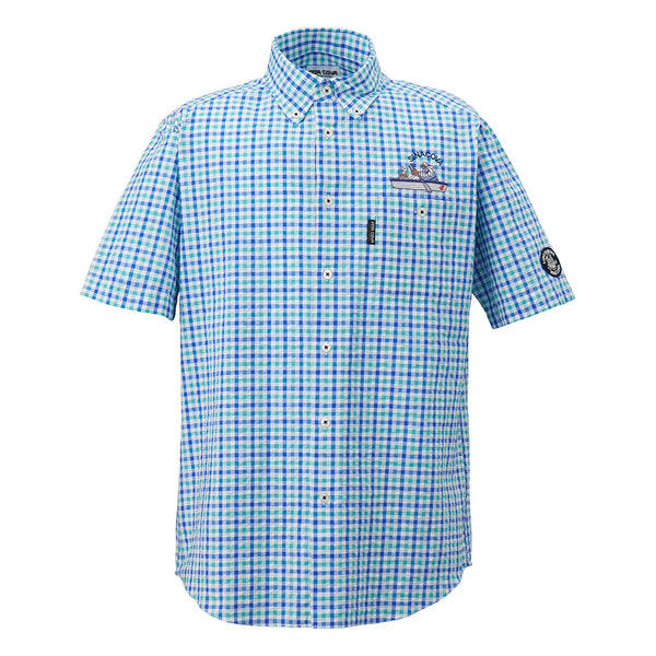 Short -sleeved button down shirt 22124530