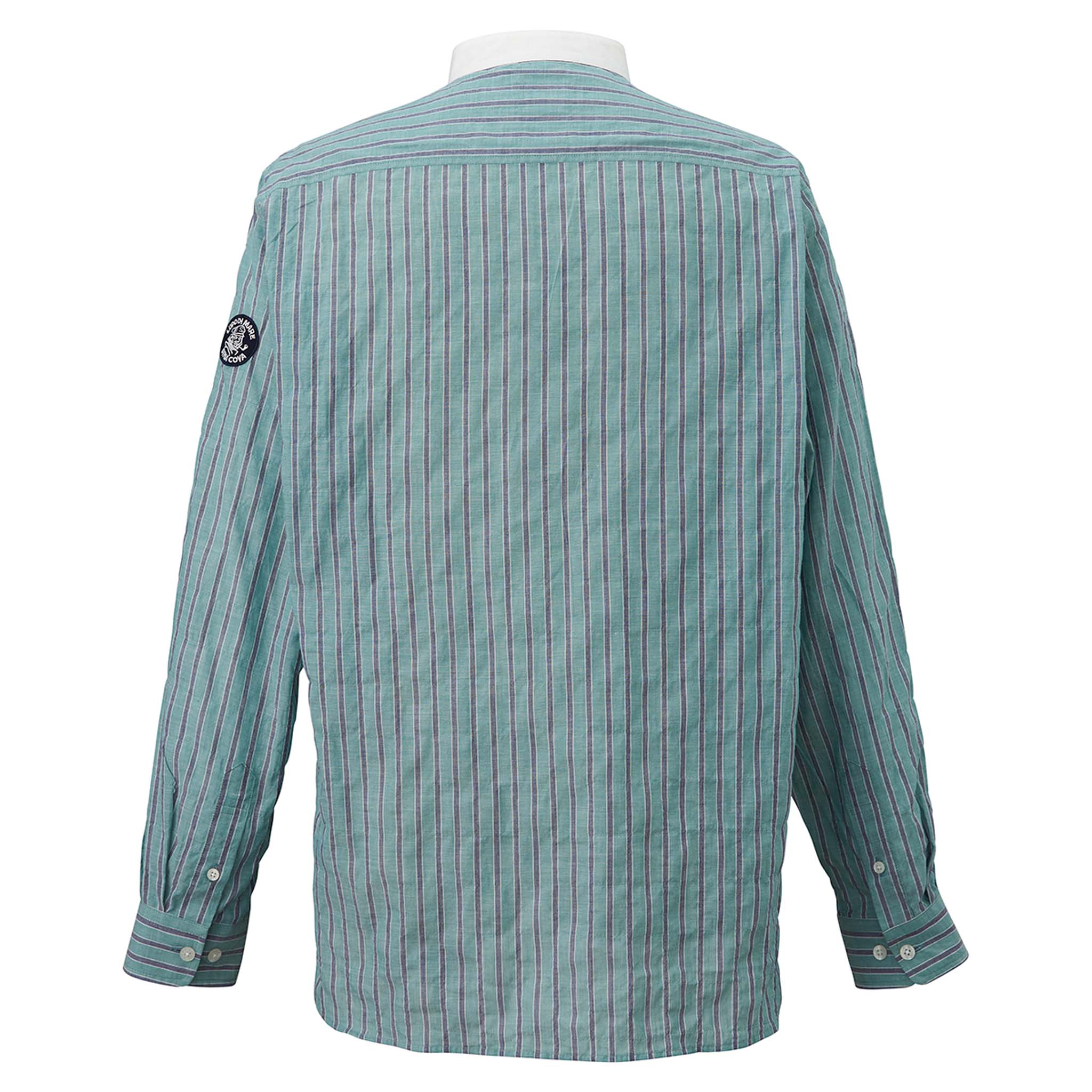 【アウトレット】シナコバ （SINA COVA） バンドカラー 長袖シャツ 22134010