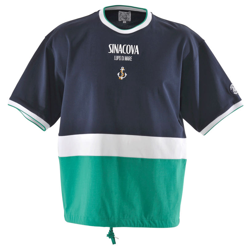 [Official] Shinakoba (SINA COVA) Short Sleeve Switching Pullover Switch T -shirt Unisex (unisex) Size S ~ LL 2310550
