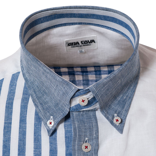 Short -sleeved button down shirt 19124590
