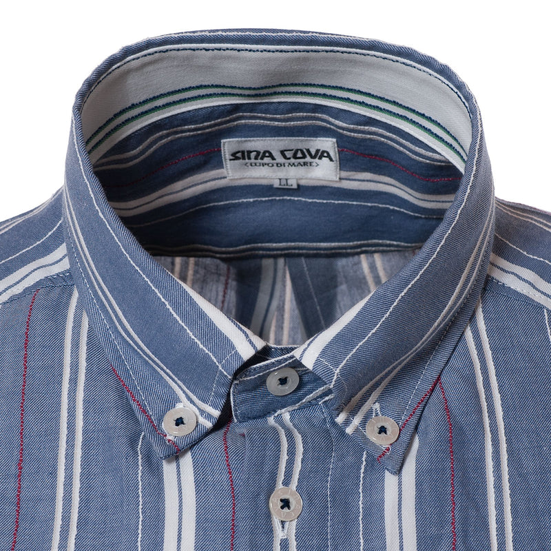 Short -sleeved button down shirt 19114520