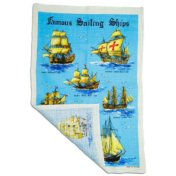 ティータオル　Famous Sailing Ships　57000670